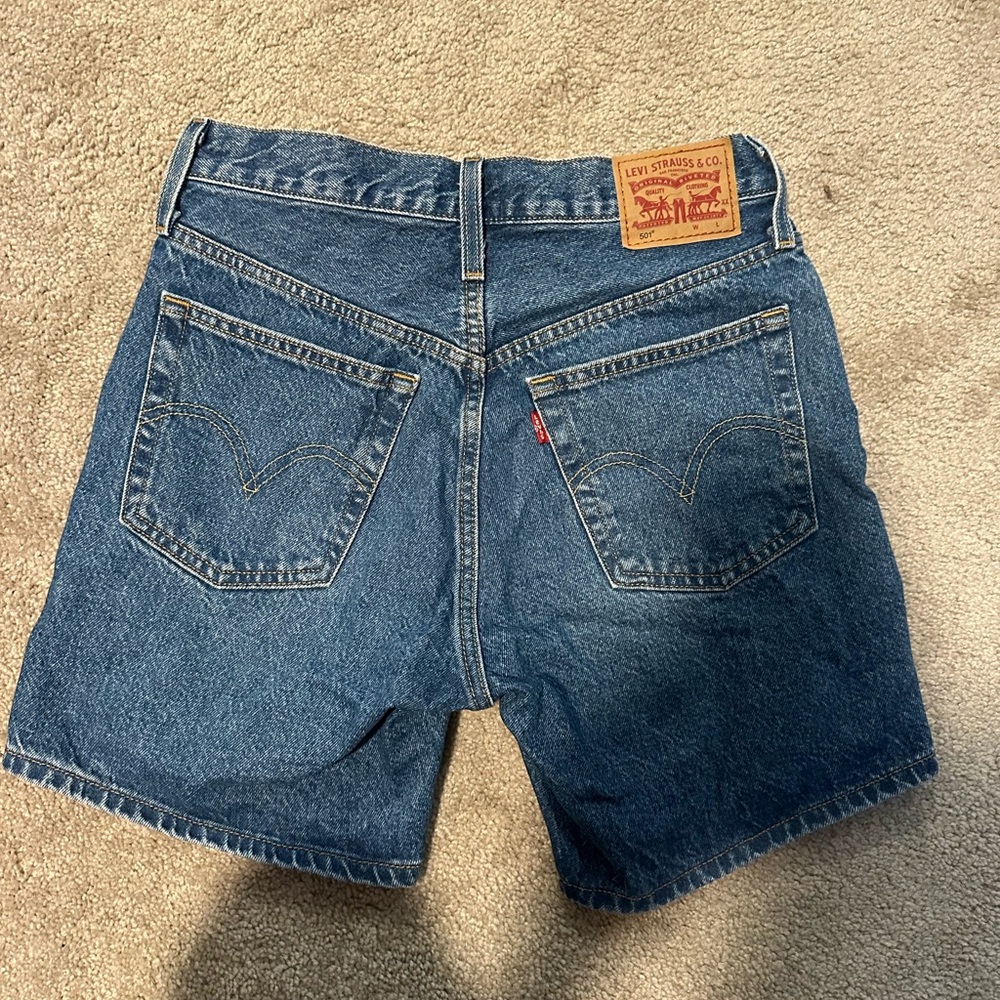 Levi's Classic Blue Jean Shorts